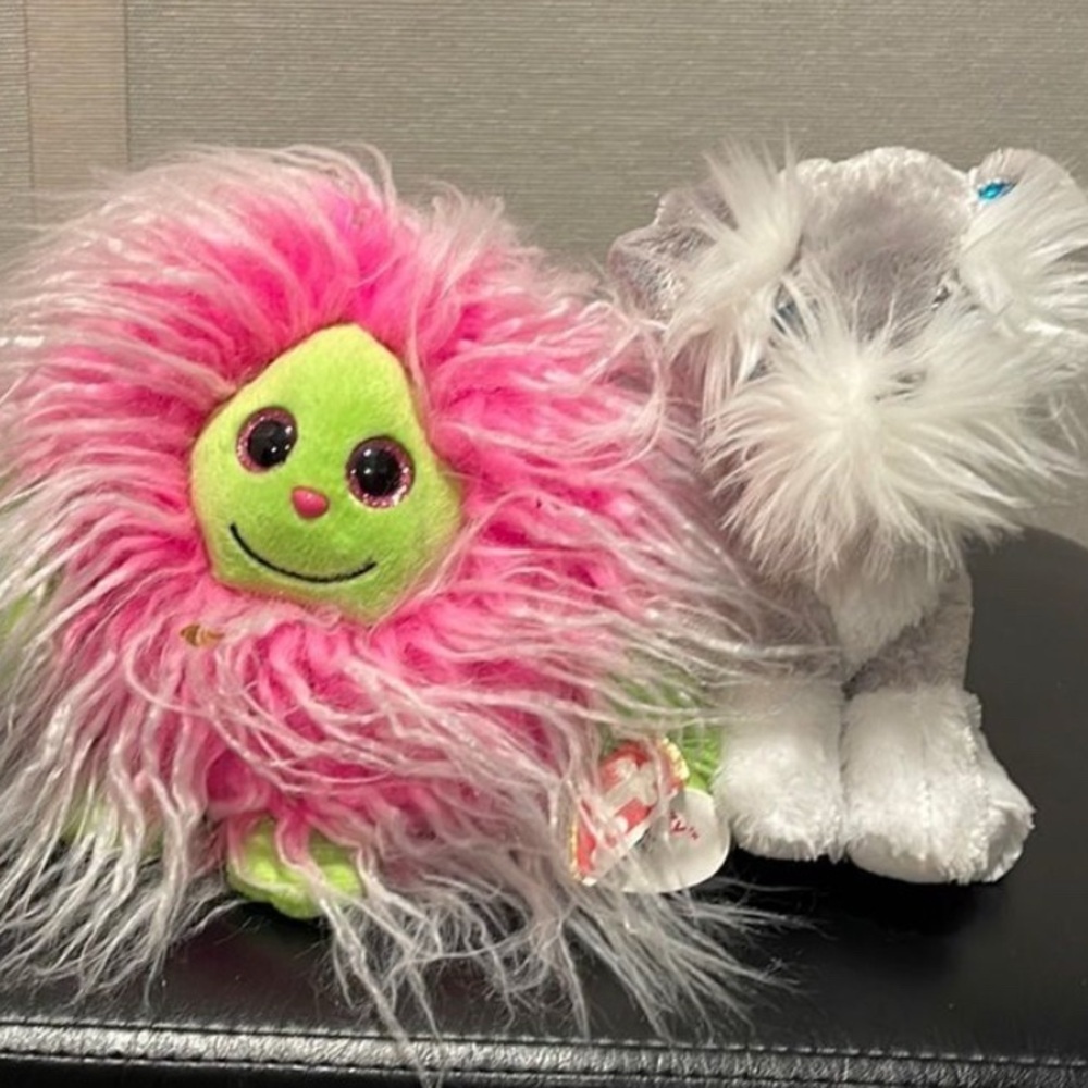 Ty Beanie Baby Bundle - Frizzy & Whiskers